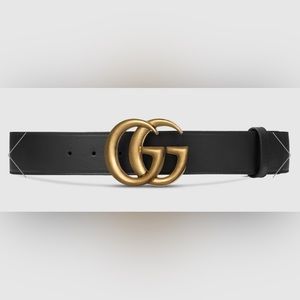 Gucci Marmont Belt - Large Buckle